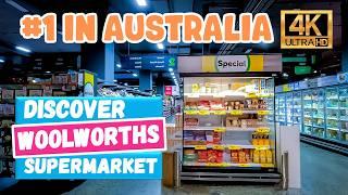  Discover STUNNING WOOLWORTHS, Australia's #1 Supermarket, in Melbourne [4k VIdeo]