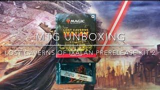 MTG UNBOXING: LOST CAVERNS OF IXALAN PRERELEASE KIT 2 - Impressed with this Set’s Card Designs!