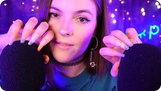 ASMR ~Brain Melting~ Mic Scratching + "Relax" "Sleep" "Shhhh" for Deep Sleep & Relaxation