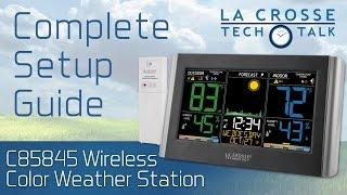 C85845 Weather Station Complete Setup Guide