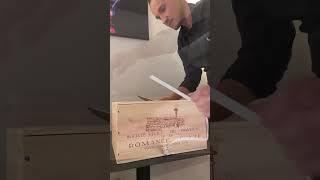The dream unboxing… @lesgourmandsmontpellier #romanee #romaneeconti #wine #wineinspires