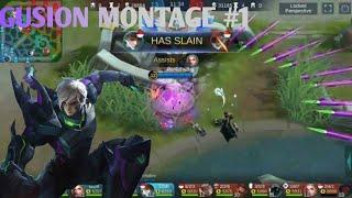 SLOW HAND GUSION MONTAGE #1| Best Moments | by MEX PLAY | MLBB