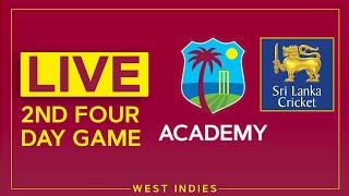  LIVE West Indies Academy vs Sri Lanka Emerging | 2nd Four Day Game - Day 1