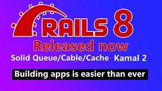 Rails 8 is out! Lets build an App