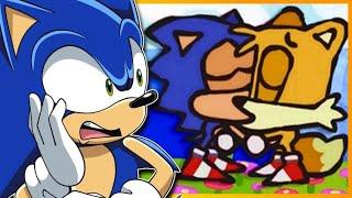 WHY AM I KISSING EVERYONE! Sonic Reacts The Ultimate Sonic the Hedgehog Recap Animation