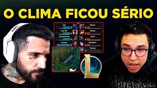 BRTT CRUCIFICA O YETZ, MUDANÇAS EXTREMAS NO LOL, TOP 1 VS TOP 2 - LOL