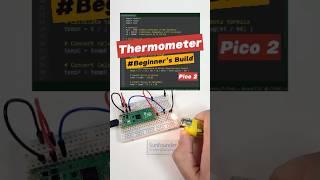 Read and Display Temperature Data on Raspberry Pi Pico 2 Using MicroPython!