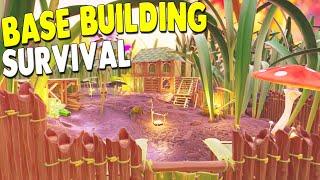 NEW FAVORITE GAME Survival Base Building in the Backyard | Grounded Demo Gameplay