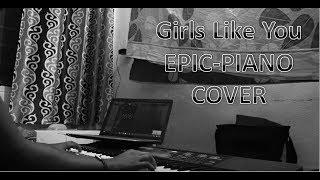 Maroon 5 - Girls Like You ft. Cardi B- Piano Cover/Casio CTK 2400/#xuvplayer67