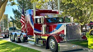 American SEMI Truck Show 2024 - Custom Big Rig Trucks from all over the USA (4K)