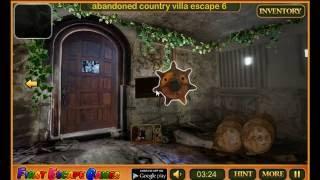 Locked Abandoned House Escape Walk Through - FirstEscapeGames