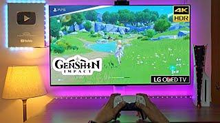 Genshin Impact PS5 Slim (LG OLED C3) 4K HDR 60FPS