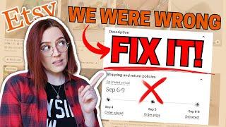 We've been WRONG about Etsy product descriptions - How to fix it!