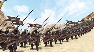 The Most Overpowered Chinese Spearmen! 1000 Elite Units | Three Kingdoms Mod | Mount & Blade II