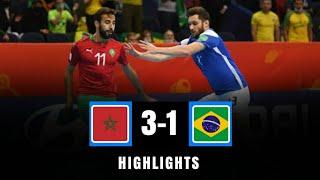 Morocco 3-1 Brazil - Friendly preparatory match for the 2024 Futsal World Cup - Highlights