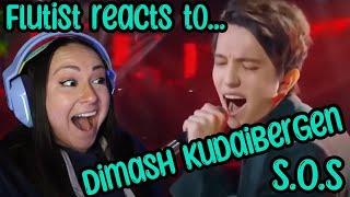 Flute Teacher Reacts to a VOCAL anomoly! | Dimash Kudaibergen, S.O.S