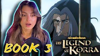 Y'all weren't kidding about THE LEGEND OF KORRA: BOOK 3 | First Time Watching