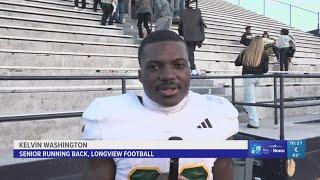 Kelvin Washington breaks Longview's single-season rushing record