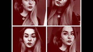 Halloween makeup. Pop art. Макияж на Хэллоуин