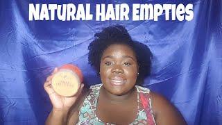 Natural Hair Products Empties & Mini Reviews. Repurchase or Nah? #MissRessaT