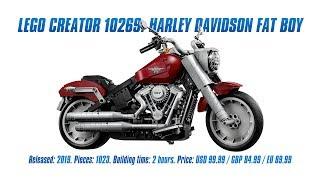 LEGO 10269: Harley Davidson Fat Boy In-depth Review [4K]