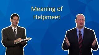 Meaning of Helpmeet