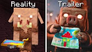 Minecraft Movie : Trailer vs Reality !