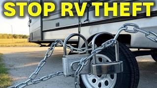 Top 10 Ways to Keep an RV Travel Trailer from Getting Stolen!  Ultimate Anti-Theft Guide #rvlife #rv