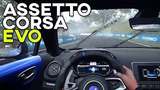 Assetto Corsa EVO Heavy Rain At Mount Panorama