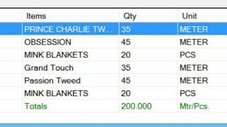 VB.net Display Total Sum In Datagridview's Last Row | Footer Row Using Visual Basic.net | Bumrah