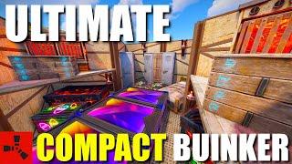 I Built the ULTIMATE Compact Solo BUNKER Base in Rust