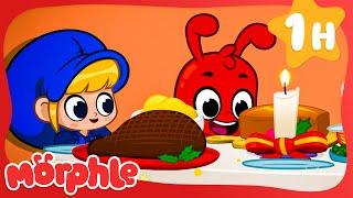 Morphle's Christmas Dinner Remake | Morphle | Cars, Trucks & Vehicles Cartoon | Moonbug Kids