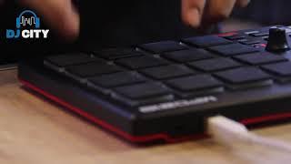 Akai MPD218 Drum Machine with DJ City