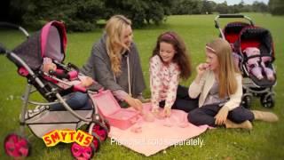 Dolls Strollers: Dimples Stroller and Kate Tandem Pushchair