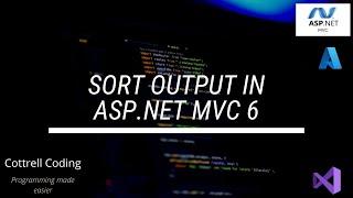 sort output in asp.net mvc 6