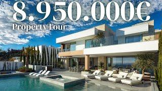 Inside the COOLEST MANSION for under 9.000.000€ with full Spa, Cinema Room, Full Gym, Bar & more!