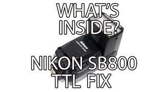 How to Repair Nikon SB 800 TTL Problem. Complete Teardown