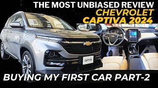 Chevrolet Captiva Review | Chevy Captiva Premier 2024 Most Unbiased & Detailed Review