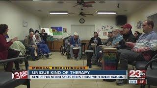 Drum therapy for those with traumatic brain injuries