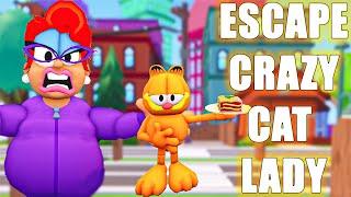 ESCAPE CRAZY CAT LADY! (Obby) ALL BADGES! Roblox Gameplay Full Walkthrough