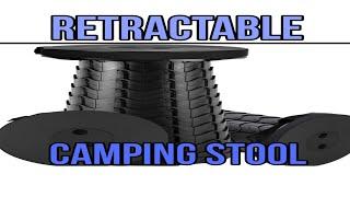 Lightweight Retractable Camping Stool / Chair