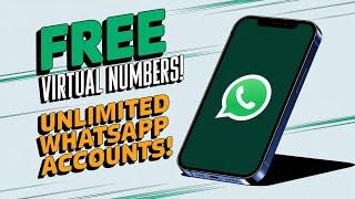Free Virtual Numbers | Unlimited Whatsapp Account Create Method 2025 | 2nr App
