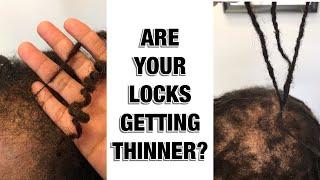 ARE YOUR LOCKS GETTING THINNER & YOU'RE LOSING YOUR HAIR? 