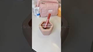 #asmr#asmrsounds #satisfyingvideo #cleaning #makeupbrushes #aesthetic#thatgirl