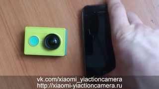 Подключение Xiaomi Yi Action Camera к Apple iOS