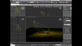 Объемный свет в 3ds max