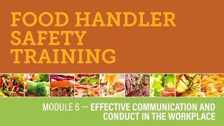 Module 6 — Effective Communication and Conduct in the Workplace