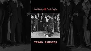 Ford Sterling kissing Charlie Chaplin #chaplin #fordsterling #keystone #tangotangles