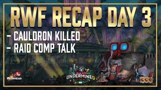 Race to World First Day 3 Recap: More Comp Updates, 2 Mythic Bosses Down!