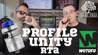 WOTOFO PROFILE UNITY RTA - Vape Tree Review (字幕付き)